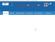 Tablet Screenshot of hirsizalarmsistemi.com